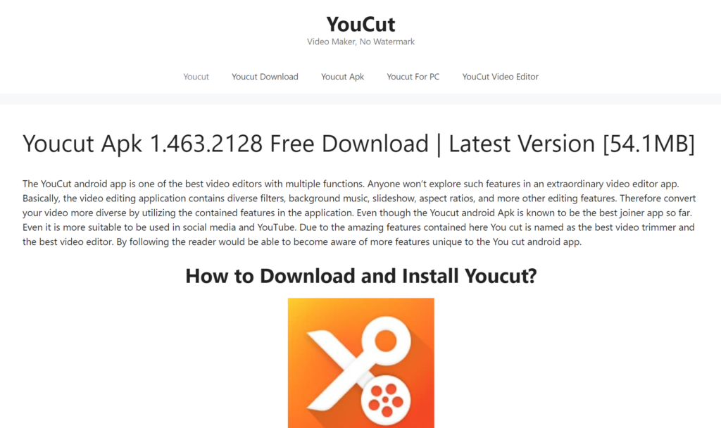 Youcut apk