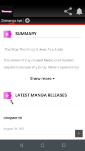 ZinManga Apk – The Most Popular Manga App for Android- Latest Version with New Features 7